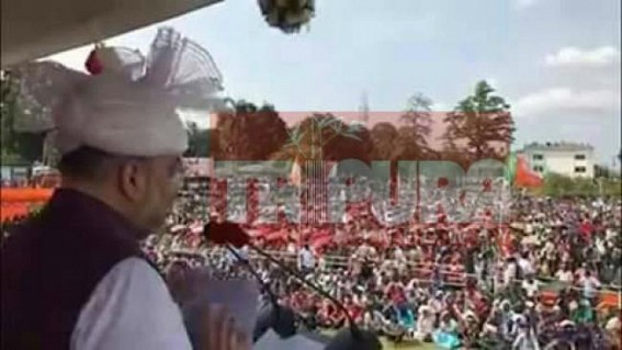 'Shame on Tripura Govt for not implementing 7th Pay Commission', says Amit Shah 'Shame on Tripura Govt for not implementing 7th Pay Commission', says Amit Shah